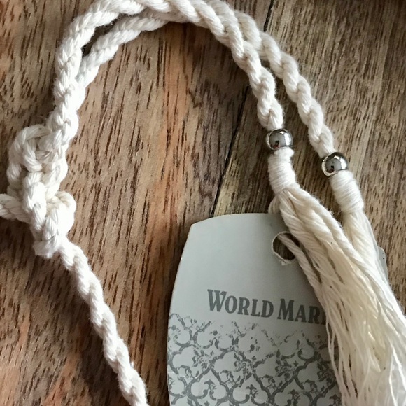 Adjustable Multiple Beaded & Rope Necklace - Picture 6 of 7